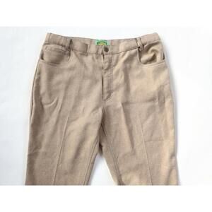 Habands Fit Forever Mens Polyester Khaki Chino Dress Pants Size 40 (40x27)